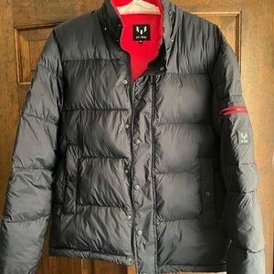 Men's Black Puffer Jacket